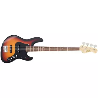 FGN J-Standard (Mighty Jazz) BMJ-R 3TS 3Tone Sunburst elektrická basa